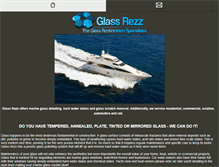 Tablet Screenshot of glassrezz.com